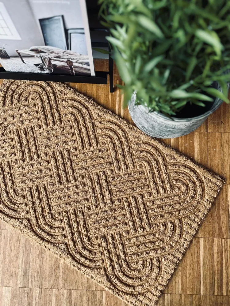 Dørmåtte kokosfibre 45x75 cm