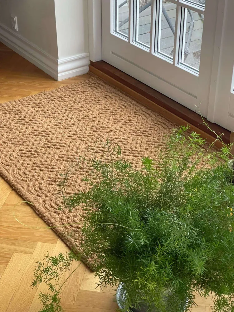 Dørmåtte kokosfibre XL - 85x130cm
