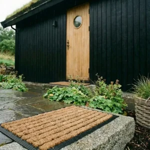 Dørmåtte - Kokosfibre Strib