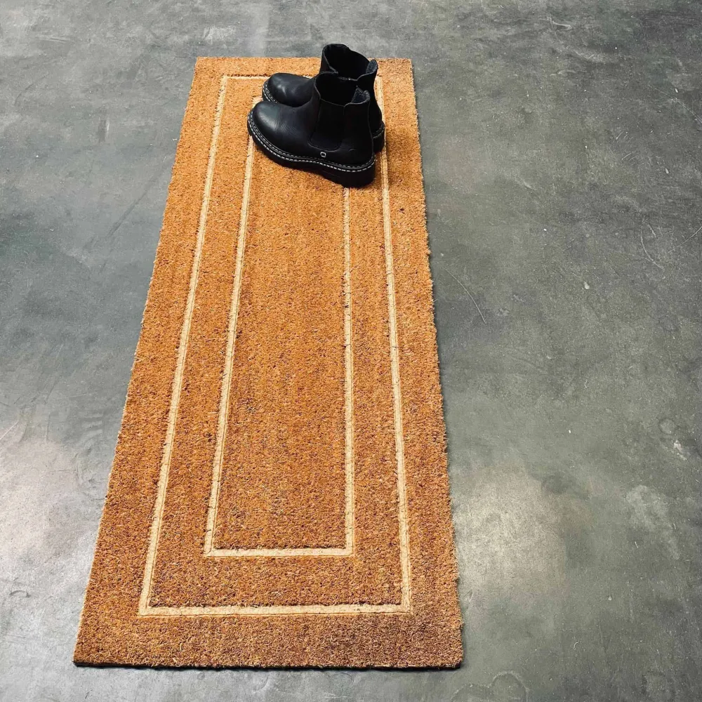 Dørmåtte med relief - 45x120cm