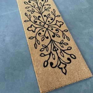 Dørmåtte m/motiv 45x120 kokos