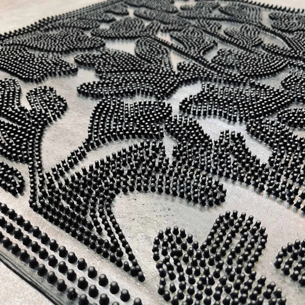 Dørmåtte Natur motiv 45x75cm gummi