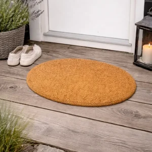 Dørmåtte Oval kokos