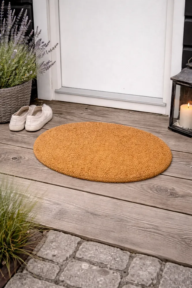 Dørmåtte Oval kokos
