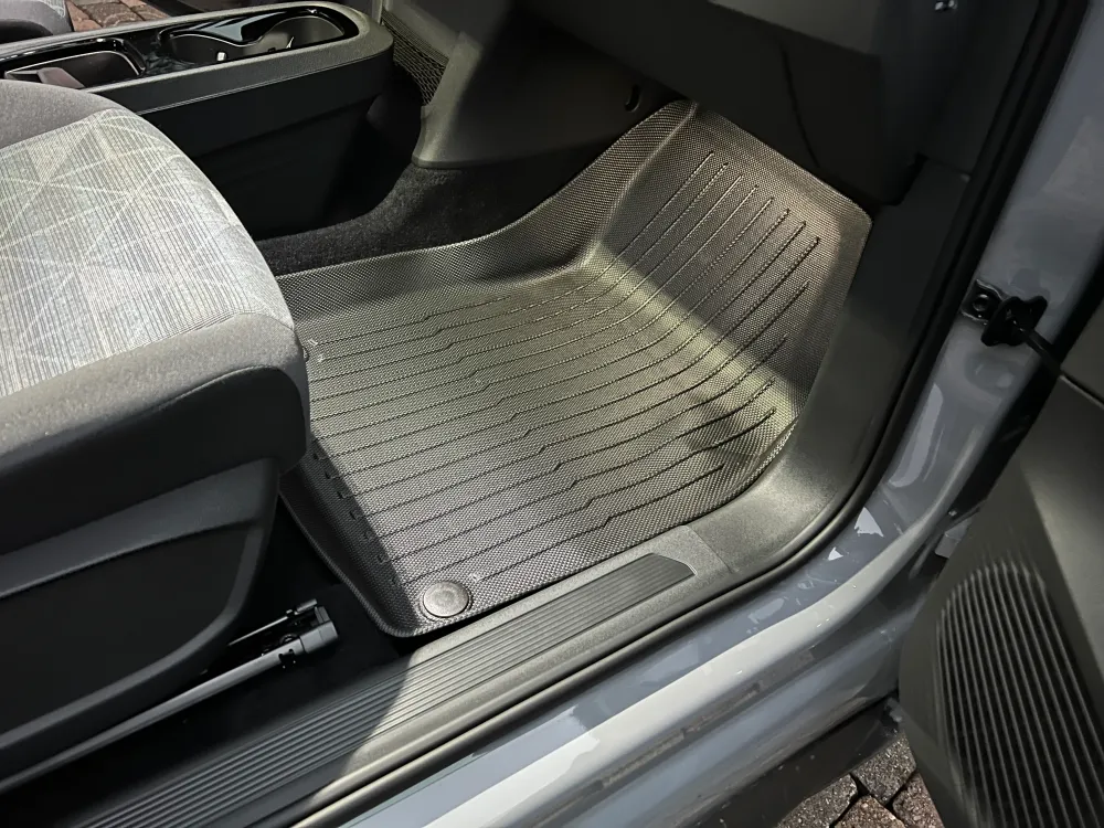 VW ID.3 gulvmåttesæt - 3 styk - vandtætte all-weather måtter - gummimåtter Hexolon