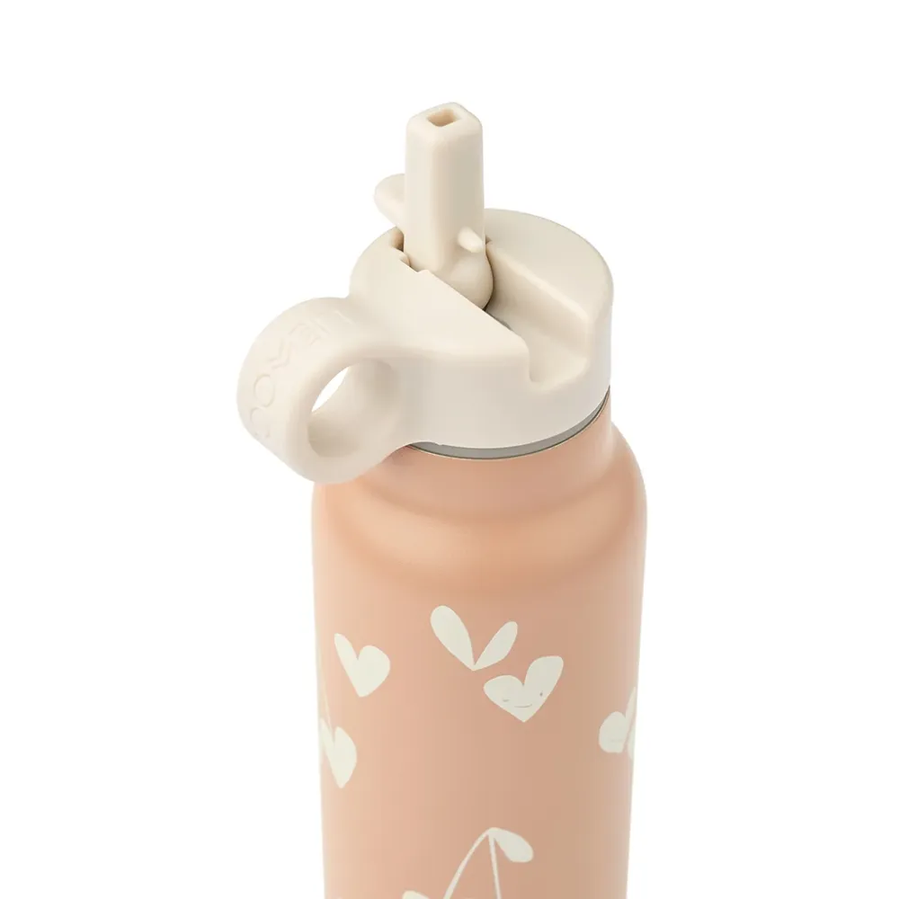 Liewood Falk water bottle, termoflaske 350 ml. - Sweethearts / Pale tuscany
