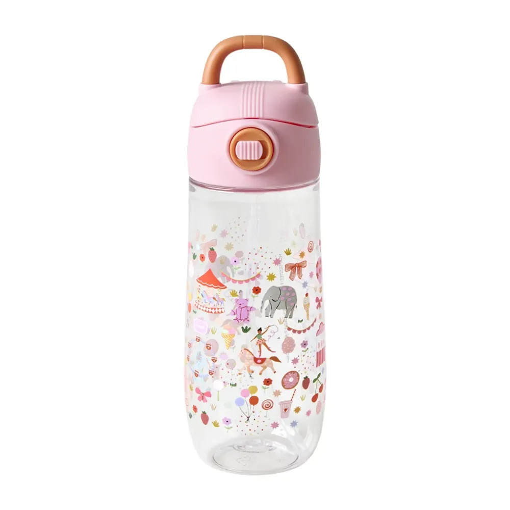 Rice Plastik drikkedunk, Fun fair pink