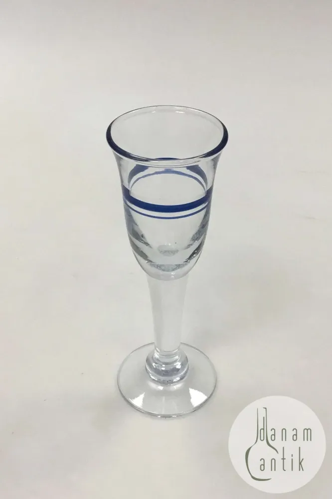 "Blå Klokke" Snapsglas Holmegaard