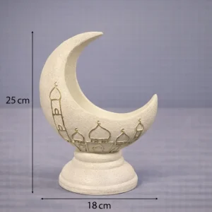 Flot design lavet som skål på fod, af procelæn & harpiks 25x18cm