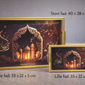 Serveringsfad 2 stk 40cm og 33cm