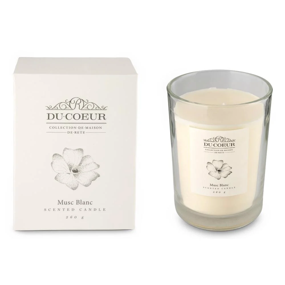 Du Coeur Duftlys Musc Blanc 260g