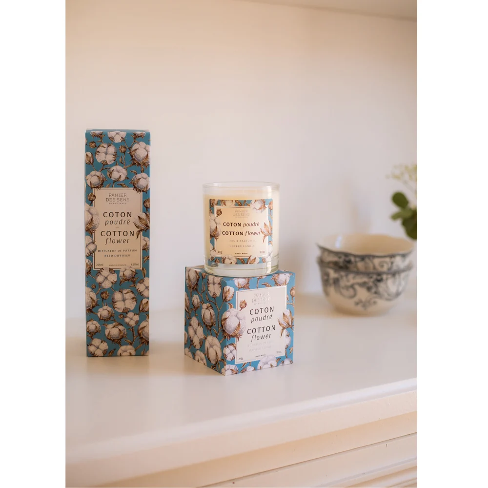 Panier des Sens Cotton Flower Duftlys 275g