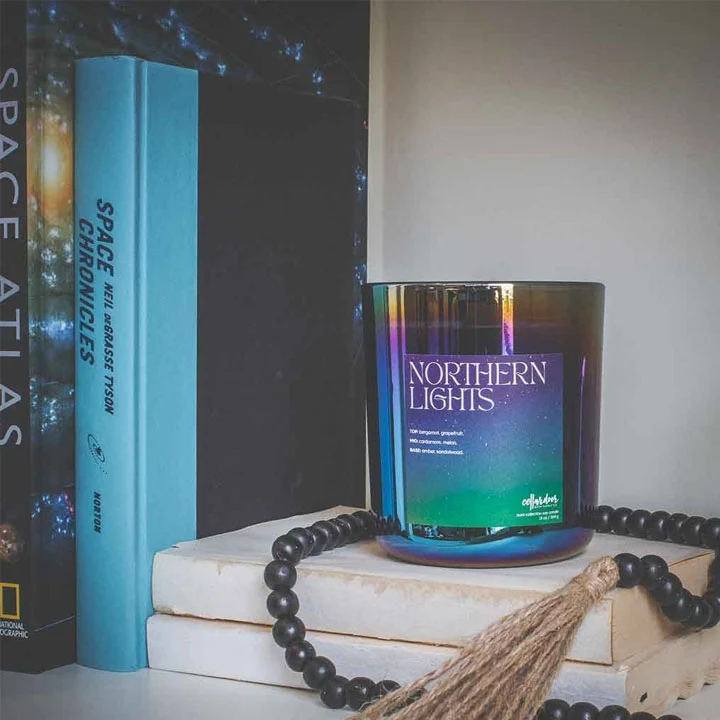 Wood Wick Scented Candle – Northern Lights