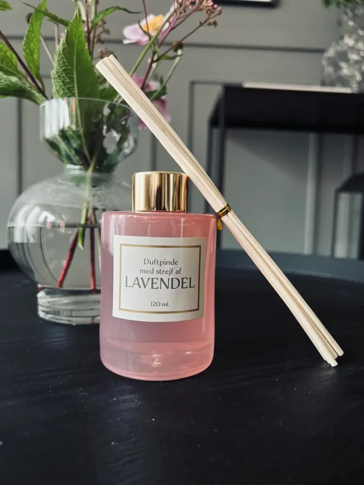 Duftepinde Lavendel Rosa 120ml