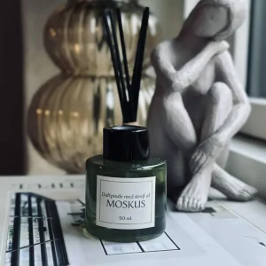 Duftepinde - Moskus 50ml - Oliven farve