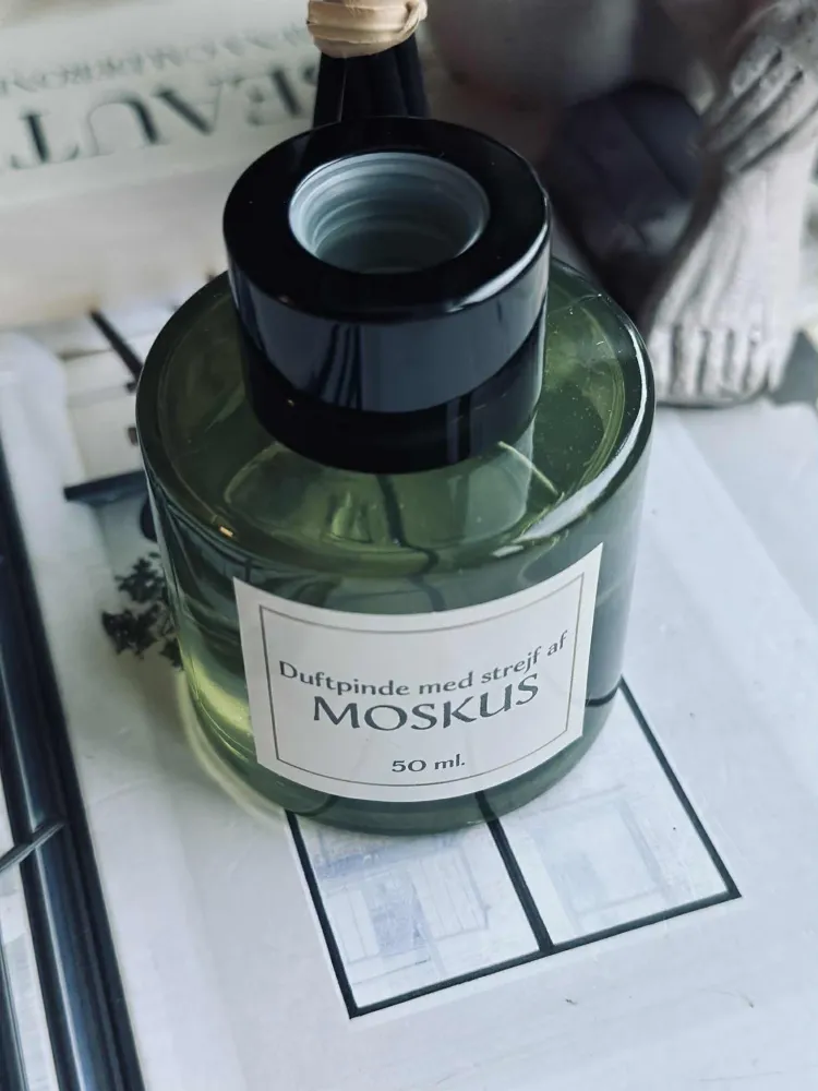 Duftepinde - Moskus 50ml - Oliven farve