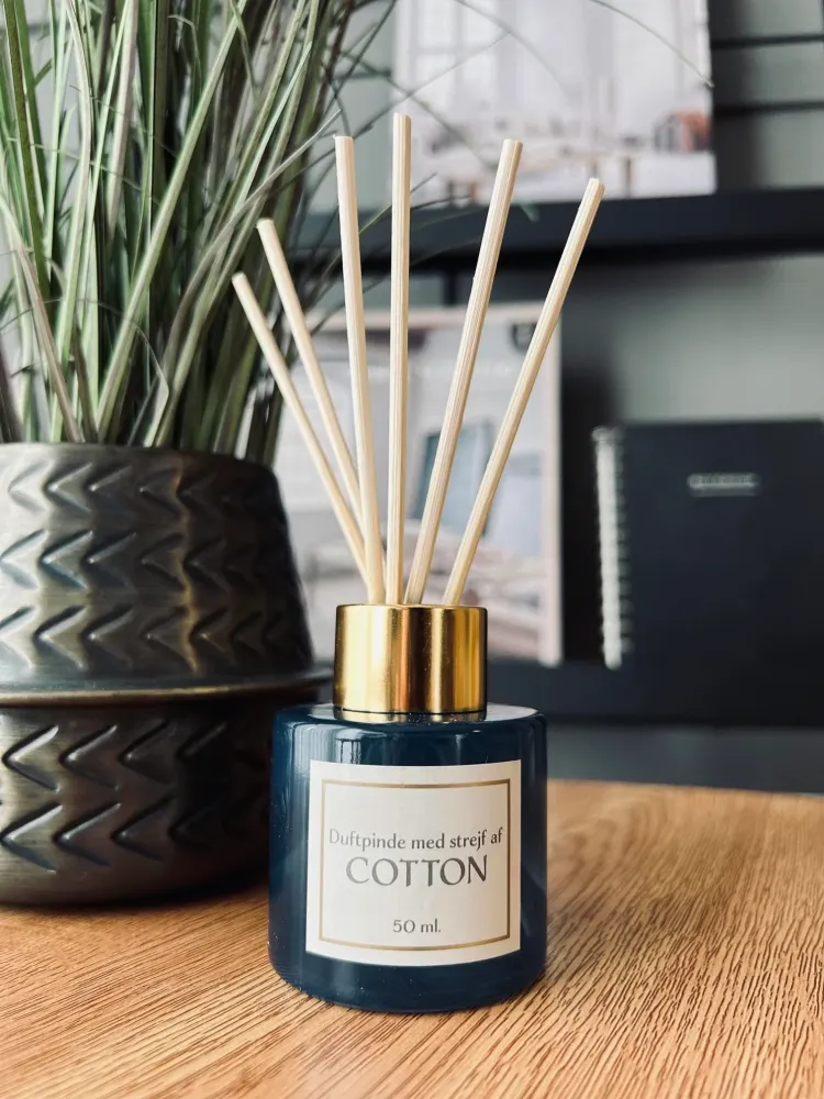 DUFTPINDE - COTTON BLÅ