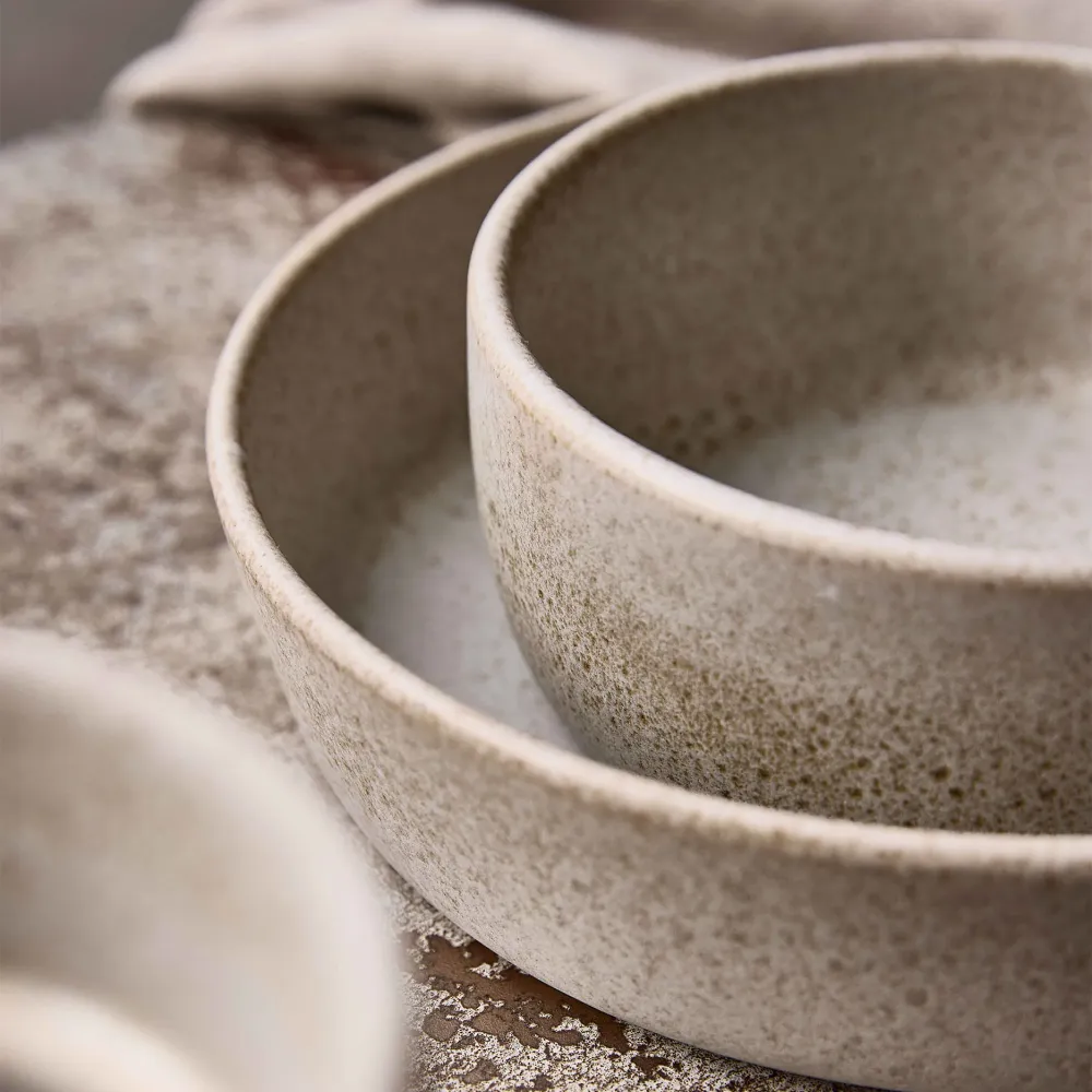 RAW suppetallerken Ø19,5 cm sandy beige