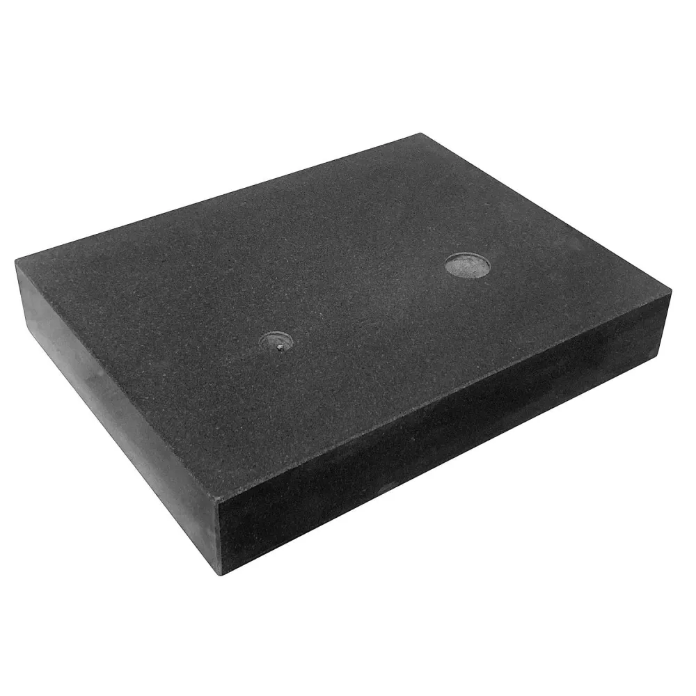 DIESELLA Granitplan 450x350x75 mm med 2 huller Ø39 og Ø49 mm 876/00