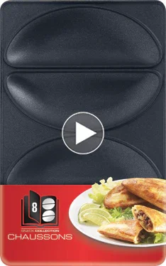 TEFAL SNACK COLLECTION PLADE 8: TURNOVER