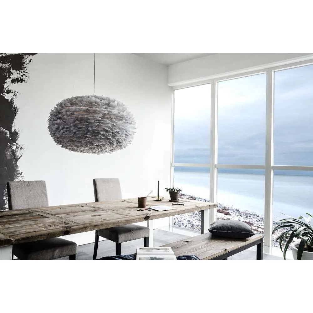 Eos XL airy grey Ø 75 x 45 cm lampeskærm Pendel