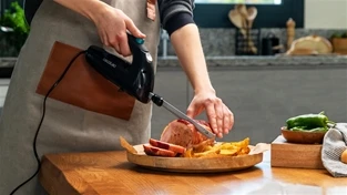 Cecotec el-køkkenkniv Cut-Eat 1800 Black