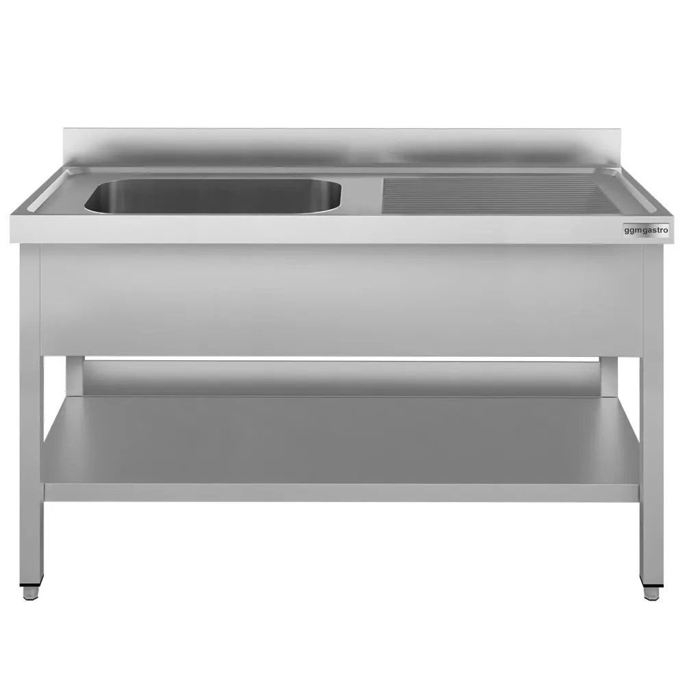 Vask ECO - 1600x700mm - med bund & 1 skål til venstre