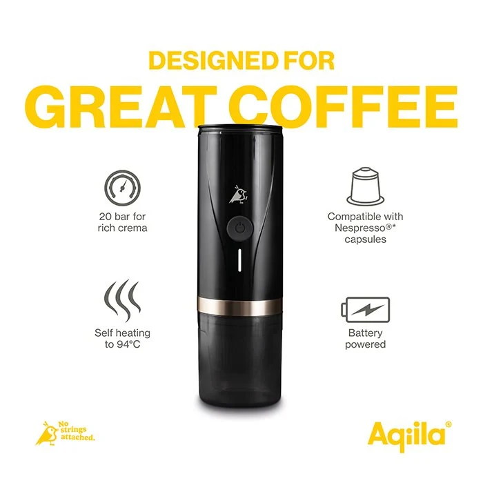 Aqiila Coffeebird Bærbar Espressomaskine Descaling Solution