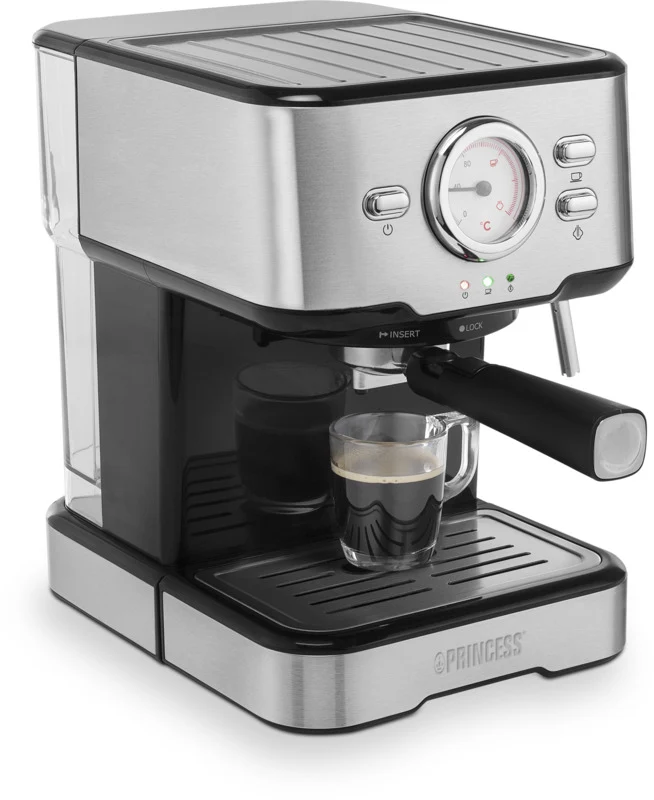 Certified Organic Princess espresso og kapselmaskine