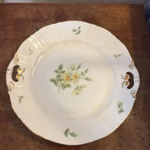 Bing & Grøndahl. Klitrose, Kagefad 26 cm. #101