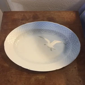 Bing & Grøndahl. Måge uden guld, Serveringsfad 34 cm. #16