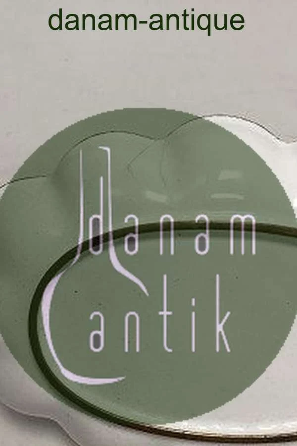 Kinesisk Canton emalje ovalt fad