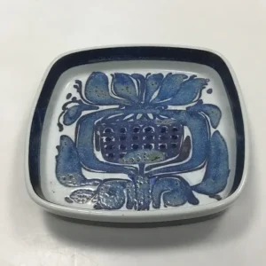 Royal Copenhagen Fajance Skål med blå dekoration No 429/2883