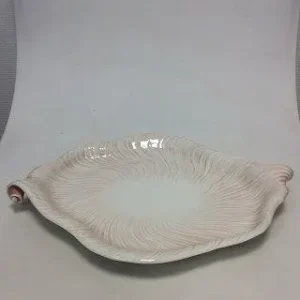 Royal Copenhagen Rosa / Pink Konkylie Stort Serveringsfad No 379 / 14177