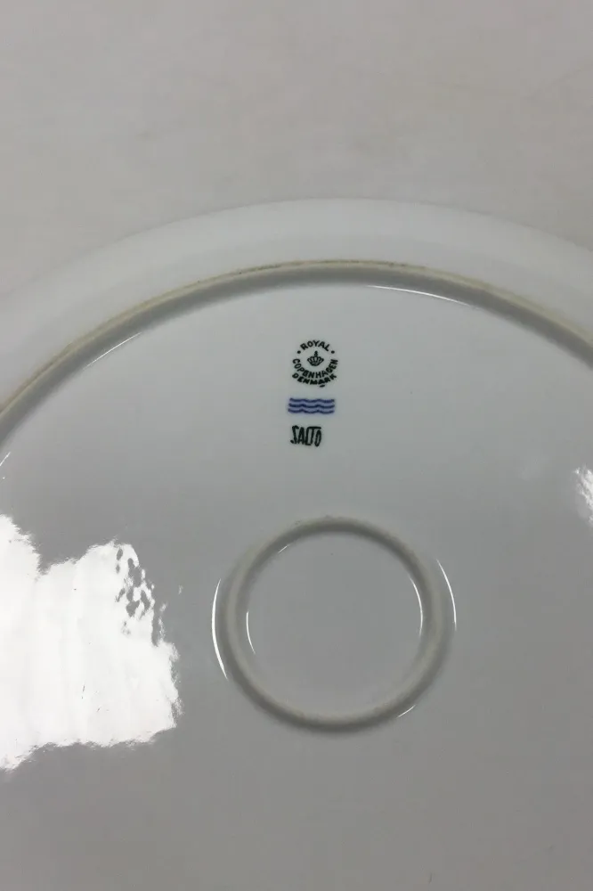 Royal Copenhagen Salto Hvidt stel Stort rundt fad