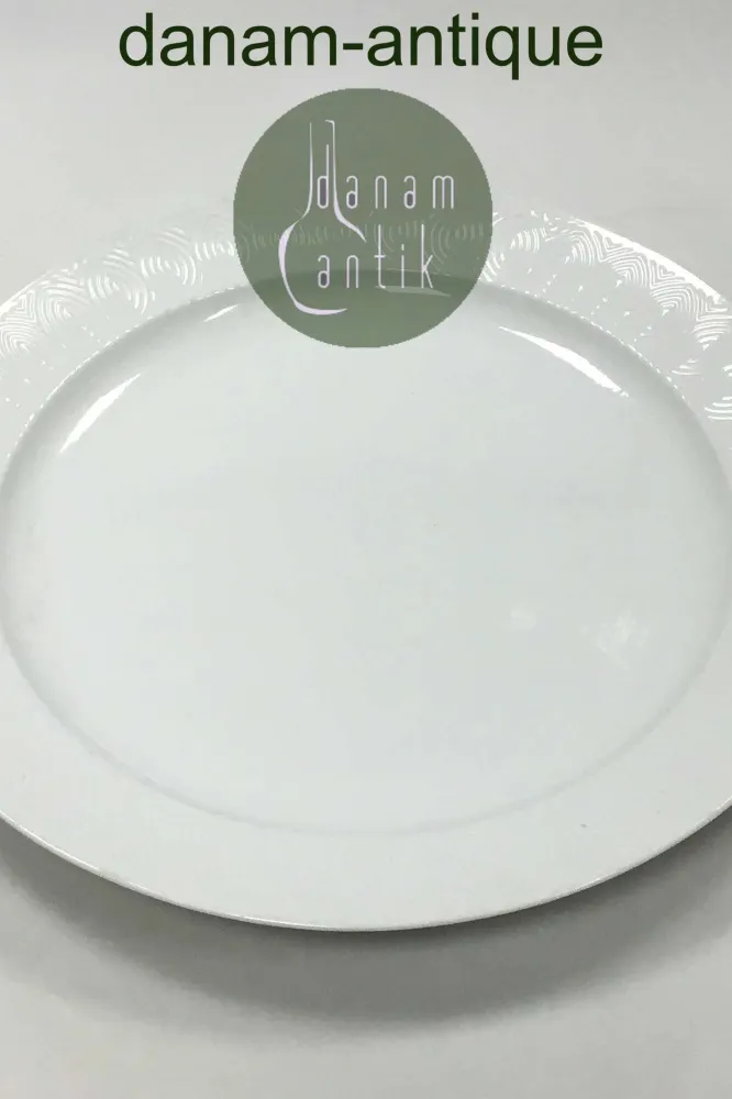 Royal Copenhagen Salto Hvidt stel Stort rundt fad