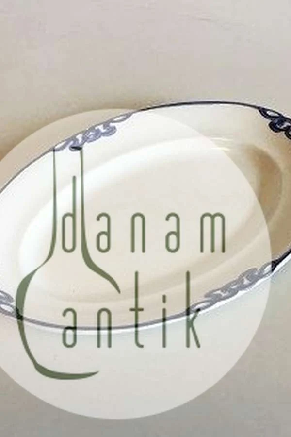 Villeroy & Boch Blå Olga Lille ovalt fad