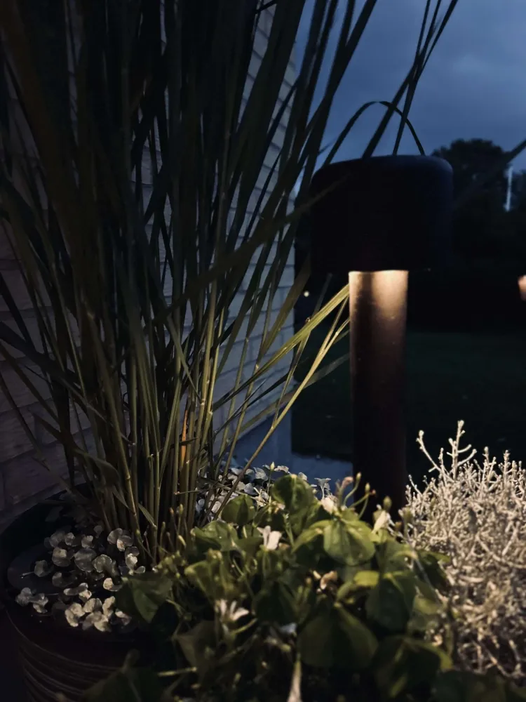 Bedlampe med solceller