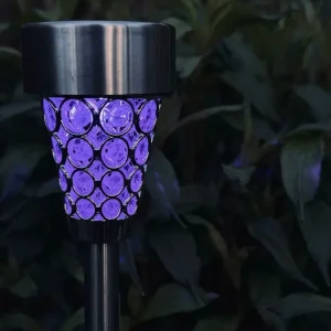 Fakkel med solceller – Color