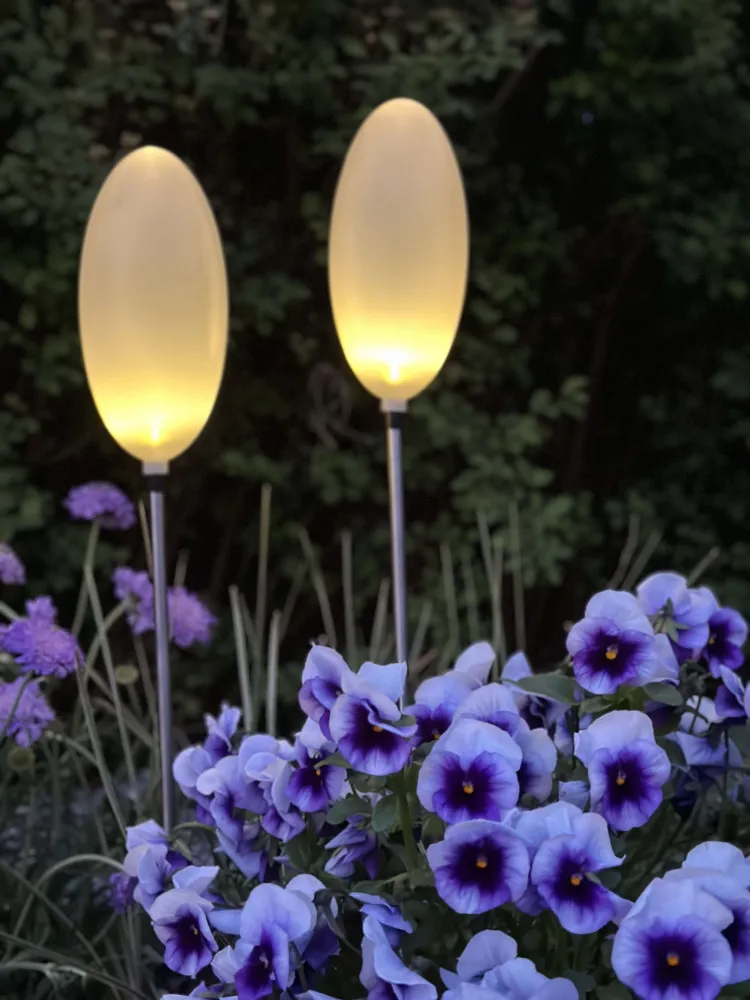 Havelampe JUNA med solar