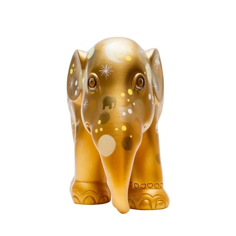 Elephant Parade Sparkling Celebration Guld 10cm SPARKING CELEBRATION GULD 10