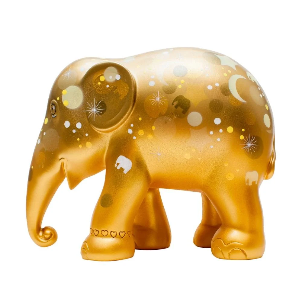 Elephant Parade Sparkling Celebration Guld 10cm SPARKING CELEBRATION GULD 10