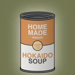 plakat: dåse med hokaido soup - secret meadow 60