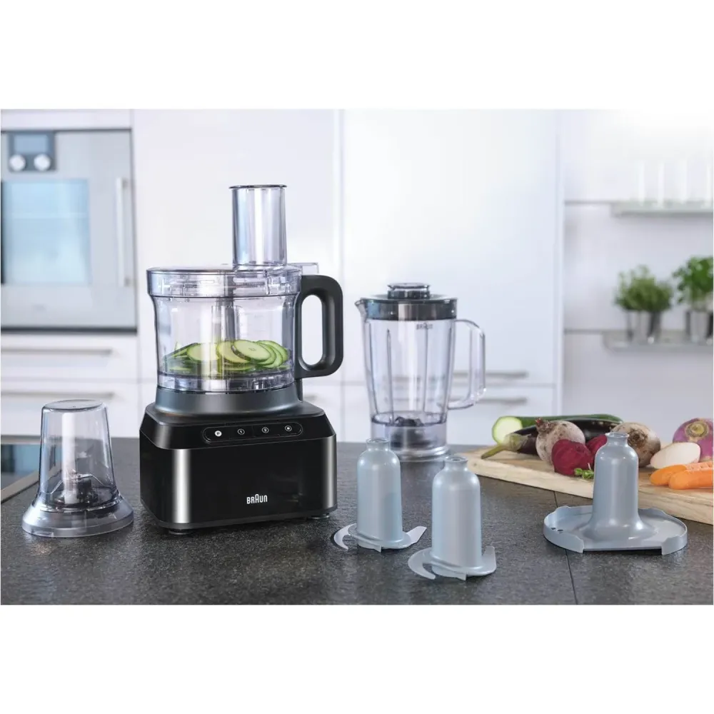 Braun FP3132BK foodprocessor Seniors