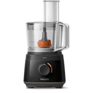 Philips HR7320/10 Kompakt foodprocessor 700 W, 19 funktion, 2-i-1-skive - Ebony *DEMO*