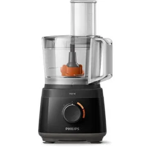 Philips HR7320/10 Kompakt foodprocessor 700 W, 19 funktion, 2-i-1-skive - Ebony
