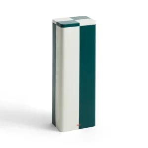 HAY Tin Container - Sleek Green, White