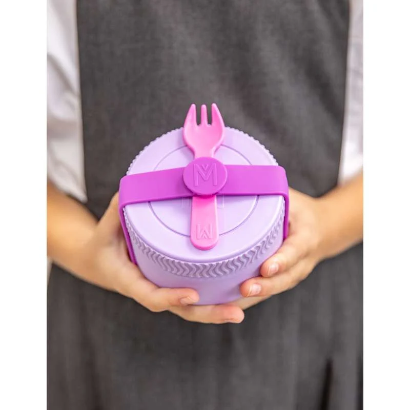 MontiiCo Food Jar - Termobeholder - Travel - 200ml - Lilac