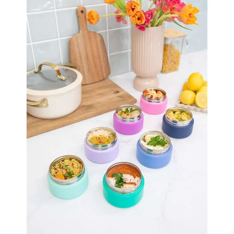 MontiiCo Food Jar - Termobeholder - Travel - 200ml - Lilac