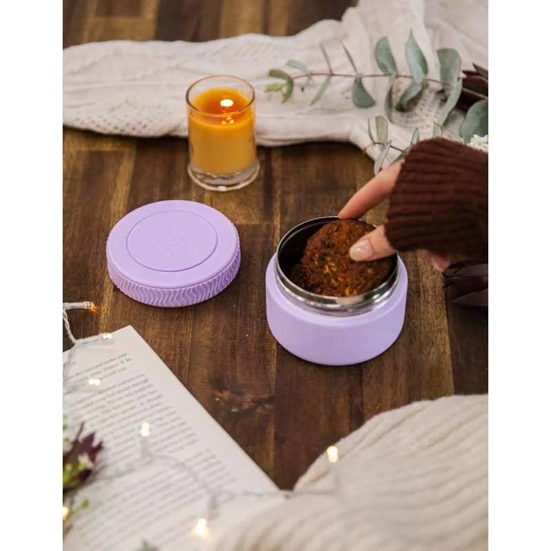 MontiiCo Food Jar - Termobeholder - Travel - 200ml - Lilac